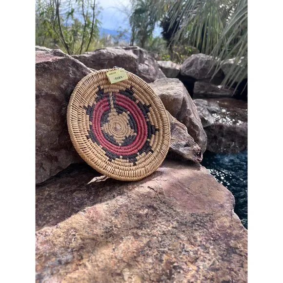 Old Pawn Handcrafted Woven Basket (009)